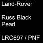 Preview: Land-Rover, Russ Black Pearl, LRC697 / PNF.